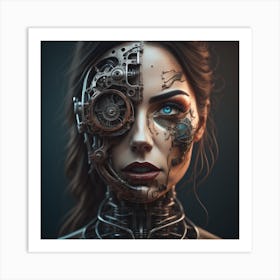 Bio Mechanical 3 Art Print