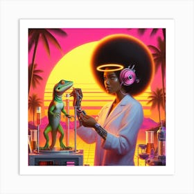 Afrofuturism 3 Art Print