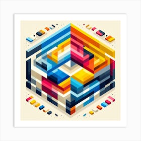 Geometric Pattern Art Print