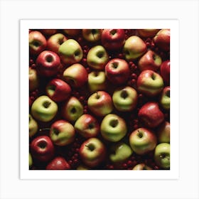 Red And Green Apples 2 Art Print