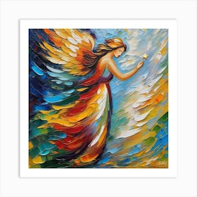 Angel 8 Art Print