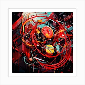 Abstract Painting 193 Art Print