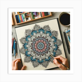 Mandala 19 Art Print