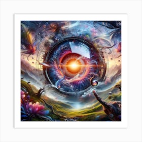 Eye Of The Universe Art Print