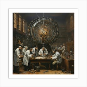 'The Laboratory' Art Print