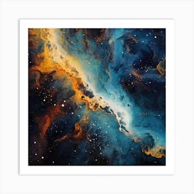 Nebula Art Print