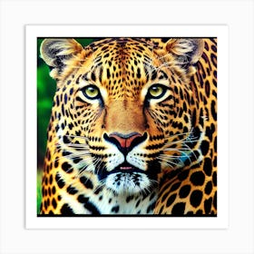 Leopard'S Face Art Print