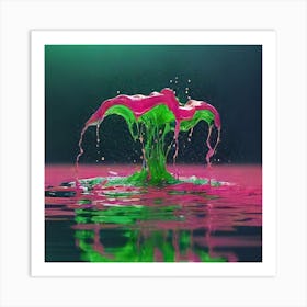 Water Splash 7 Art Print