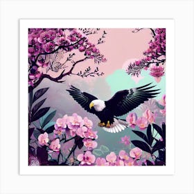 Eagle I Canvas Print Art Print