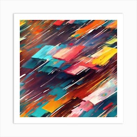 Abstract Painting 1 Art Print