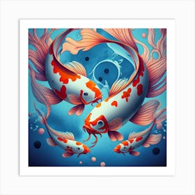 Koi Fish 1 Art Print