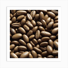 Coffee Beans 317 Art Print