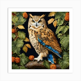 William Morris Art Print of owl Art Print