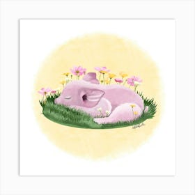 Cochon/pig Art Print