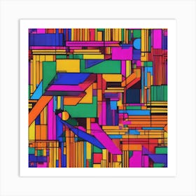 Abstract Abstract Painting 1 Art Print