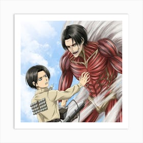 Attack On Titan 1 Art Print