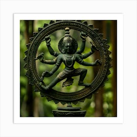 Hindu Goddess 1 Art Print