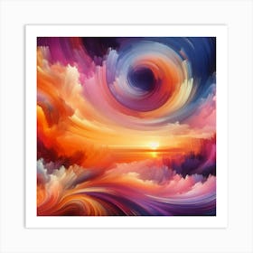 Abstract Painting 156 Art Print