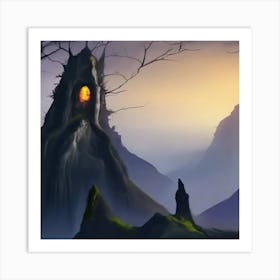 Tree In The Forest Art Print