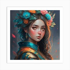 Chinese Girl 6 Art Print