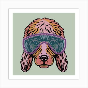 Poodle Art Print