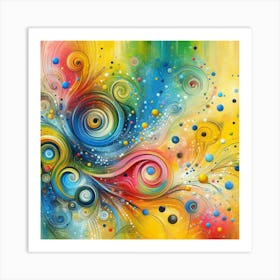 Abstract Painting 2 Art Print