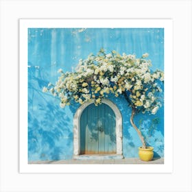 Blue Door 69 Art Print