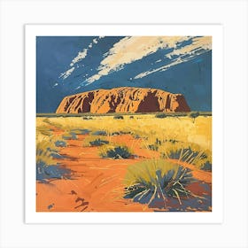 Uluru 12 Art Print