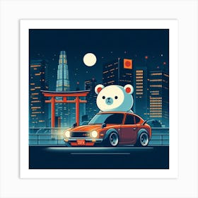 Japanese Car Art Print