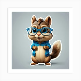 Chipmunk Art Print