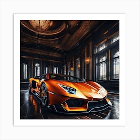 Lamborghini 192 Art Print