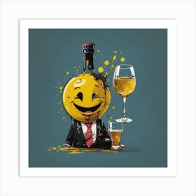 Emoji 3 Art Print