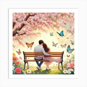 Cherry Blossoms 74 Art Print