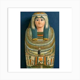 Egyptian Mummy 15 Art Print