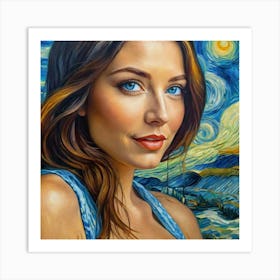 Starry Night dg 1 Art Print