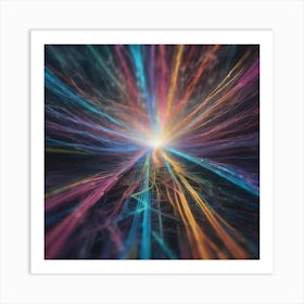 Abstract Fractal Image 8 Art Print