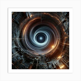 Black Hole 4 1 Art Print