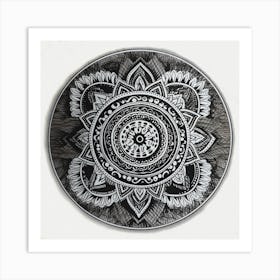 Mandala 3 Art Print