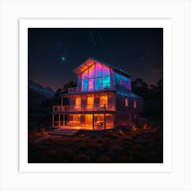 House In The Mountains 6 Art Print