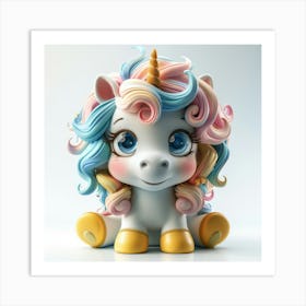 Unicorn 371 Art Print