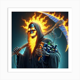 Grim Reaper 17 Art Print