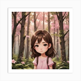 Woodland Adventure Art Print