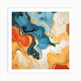 Abstract Painting 159 Art Print