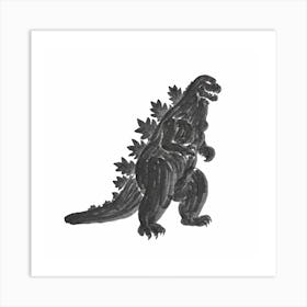 Godzilla Art Print