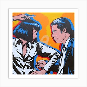 Pulp Fiction 4 Art Print