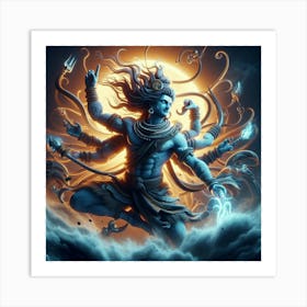 Lord Shiva Art Print