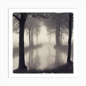 Foggy Morning Art Print