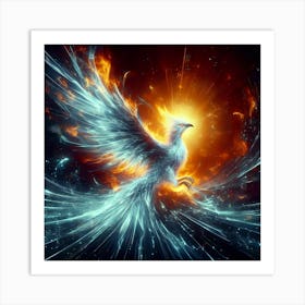 Digital Phoenix03 Art Print