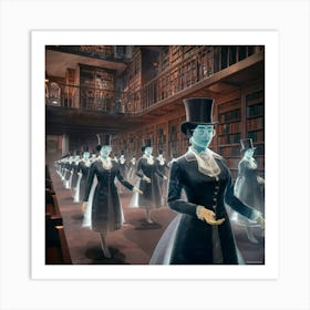 Harry Potter'S Library Art Print