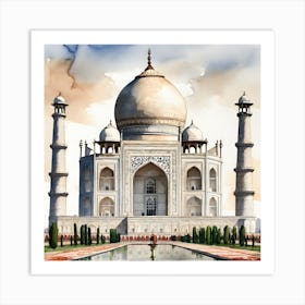 Tajmahal Art Art Print